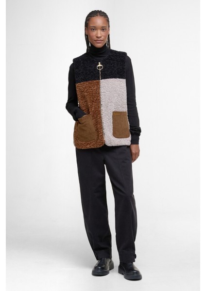 Cathy Polar Yelek ST31 Natural/camel/black modelleri