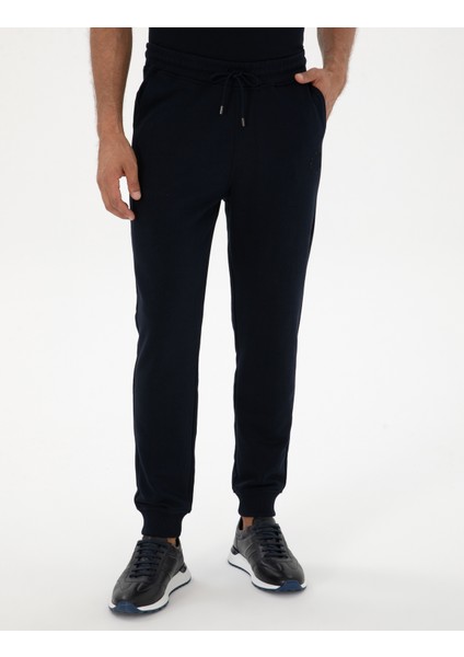 Erkek Lacivert Slim Fit Eşofman Altı 50317676-VR033 fiyatları