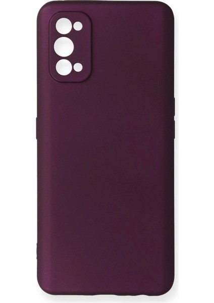 Newface Realme 7 Pro Kılıf First Silikon - Mürdüm