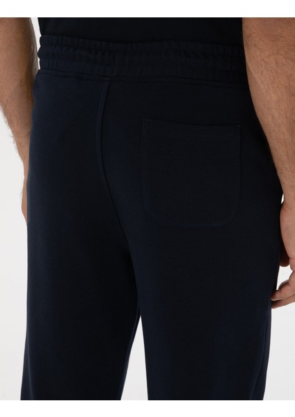 Erkek Lacivert Slim Fit Eşofman Altı 50317676-VR033