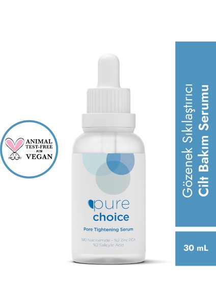 Cilt Bakım Serum 30 ml (%10 Niacinamide + %2 Zinc Pca + %2 Salicylic Acid)