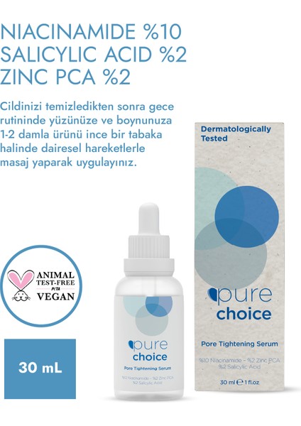 Cilt Bakım Serum 30 ml (%10 Niacinamide + %2 Zinc Pca + %2 Salicylic Acid) fırsatları