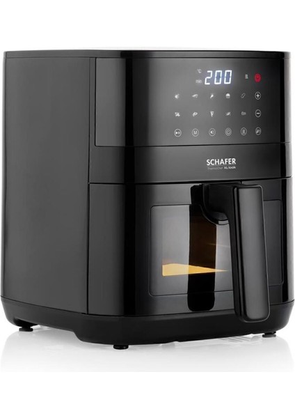 XL Look Dijital Airfryer 5,5 L Tek Hazneli Isı Ayarlı Hızlı Isınan Çıkarılabilir Hazne