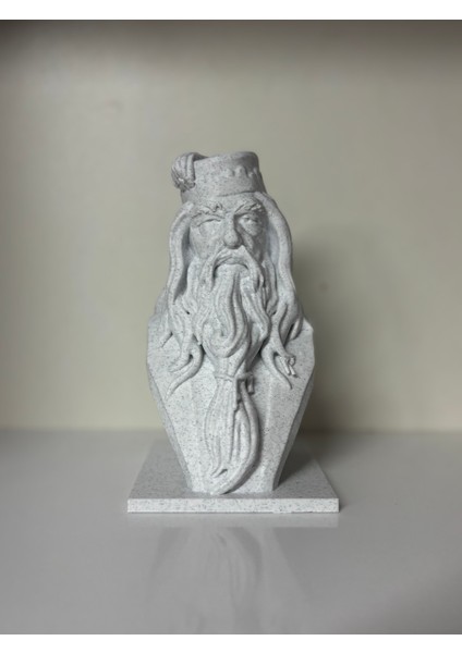 Dumbledore Büstü – 3D Baskı Dekoratif Figür