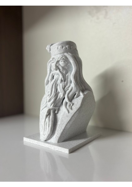 Dumbledore Büstü – 3D Baskı Dekoratif Figür modelleri