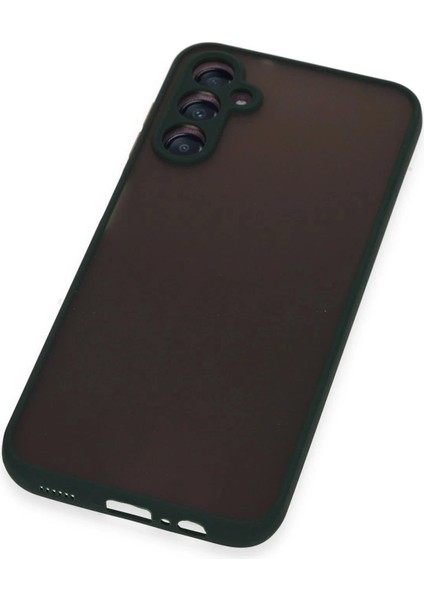 Newface Samsung Galaxy A14 4g Kılıf Montreal Silikon Kapak - Yeşil fırsatları