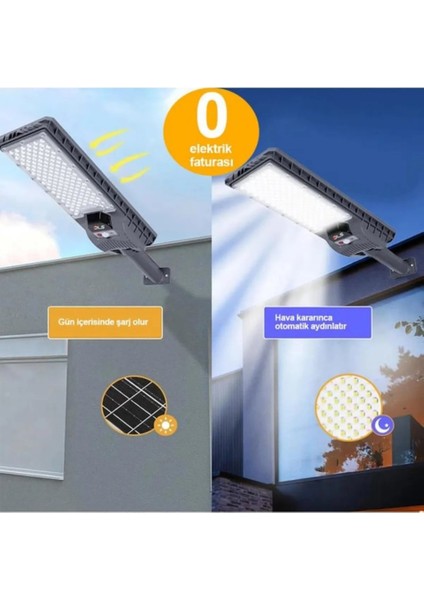 400 Güneş Enerjili Solar Bahçe Çevre Lambası Dls fırsatları