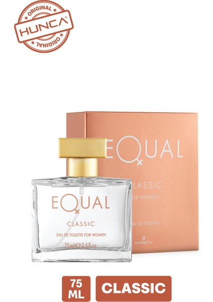 EQUAL Kadın Parfüm ve Deodorant Seti - 75 ml EDT ve 150 ml Düzgün Duruşlu Dezodorant, Ağaç Alt Tonları, Kehribar, Çiçeksi ve Meyvemsi Notalar, fırsatları