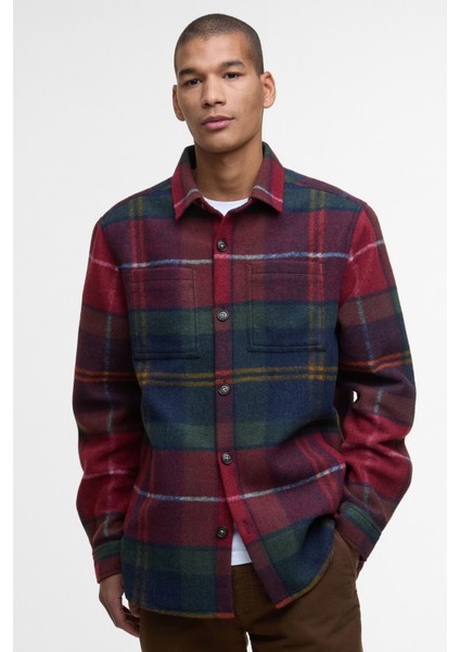 Chapter Tailored Check Gömlek TN69 Winterberry Tartan