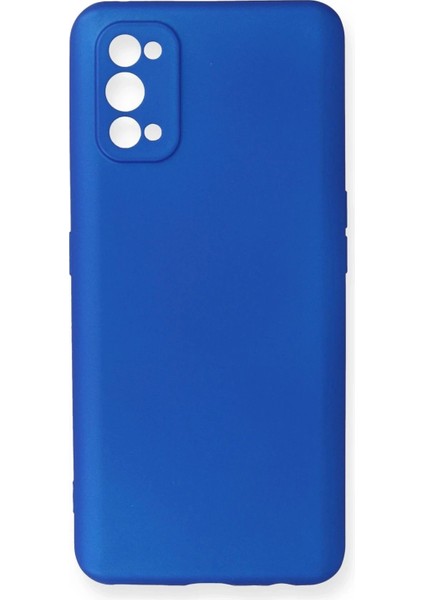 Newface Realme 7 Pro Kılıf First Silikon - Mavi