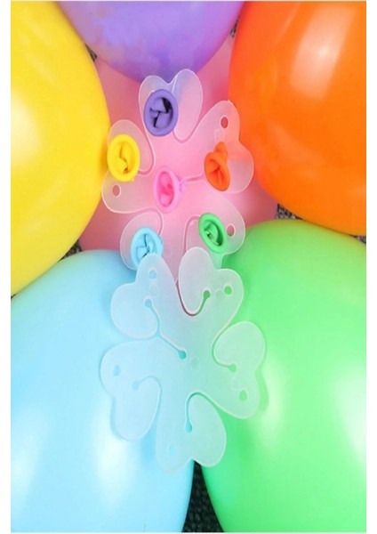 Mavi Papatya Balon Yapma Aparatı - 6 Balon Kapasiteli, 6 Adet fırsatları