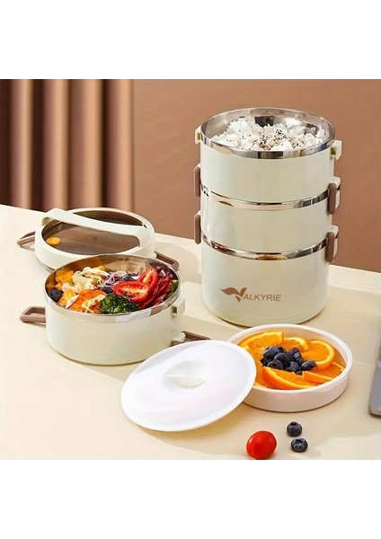 4 Gözlü Çelik Isı Yalıtımlı Çanta Yemek Kabı Seti Çantalı Geniş Kaplar Bento Çantalı fiyatları