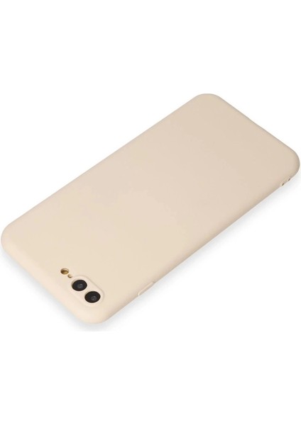 Newface iPhone 7 Plus Kılıf First Silikon - Krem modelleri