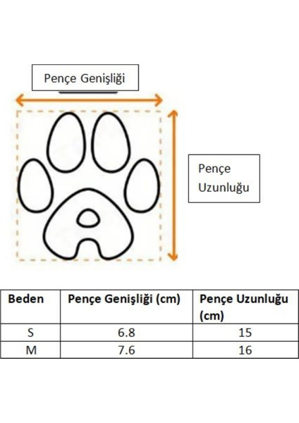 Köpek Patiği Su Geçirmez, Kış ve Yaz Için Ideal (Paket Içerisinde 20 Adet Bulunur) fiyatları