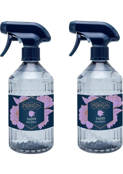 Yumuşak Kaşmir Oda Spreyi 2'li 500 Ml, Ferahlatıcı ve Şık Koku Seti