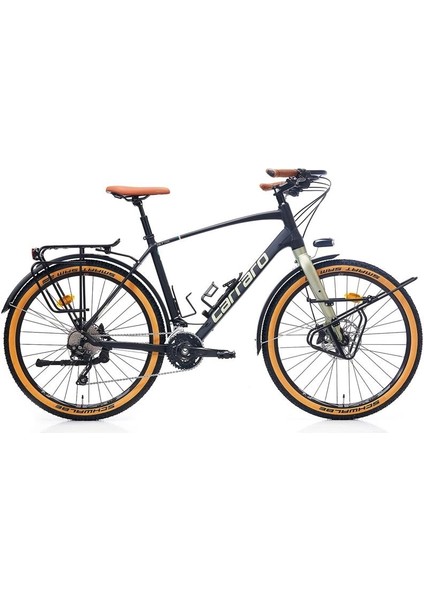 Cr-T Traıl Erkek Şehir Bisikleti 480H Hd 27.5 Jant 30 Vites Mat Siyah Yeşil Kamuflaj