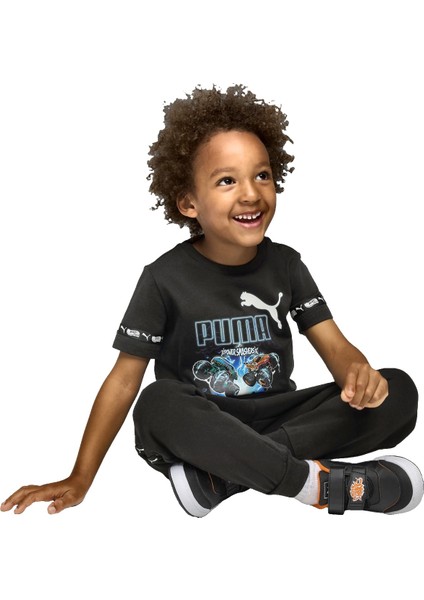 Puma x Hot Wheels Tee Erkek Çocuk Siyah Tişört fırsatları