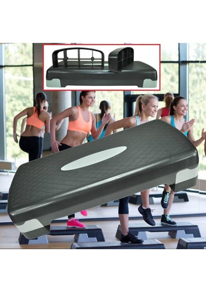 Çok Renkli, Ayarlanabilir, Dayanıklı Fitness Step Tahtası, Ev Için Ideal Kullanım