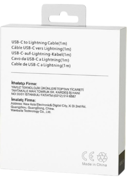 Mobilx Pd 20W Type-C To Lightning iPhone Hızlı Şarj ve Data Kablosu (1m) modelleri