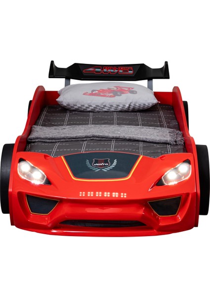 Arabalı Yatak, Vento Cooper Rüzgarlıklı Full Ledli, Kırmızı 1 Adet Comfort Yatak modelleri