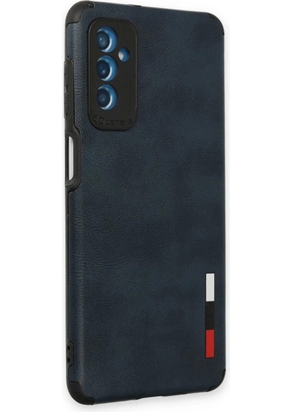 Newface Samsung Galaxy M52 5g Kılıf Loop Deri Silikon - Lacivert fiyatları