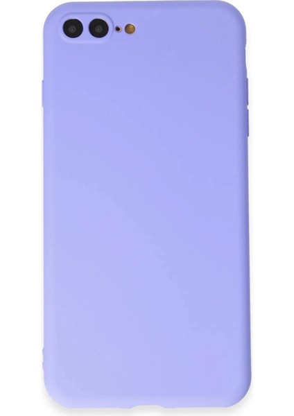 Newface iPhone 7 Plus Kılıf First Silikon - Lila