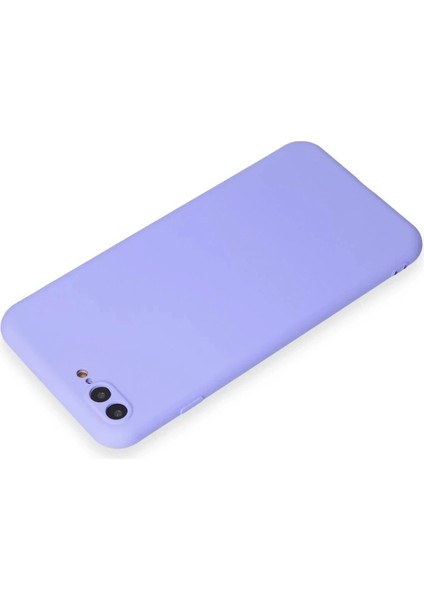 Newface iPhone 7 Plus Kılıf First Silikon - Lila modelleri