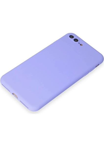 Newface iPhone 7 Plus Kılıf First Silikon - Lila fırsatları
