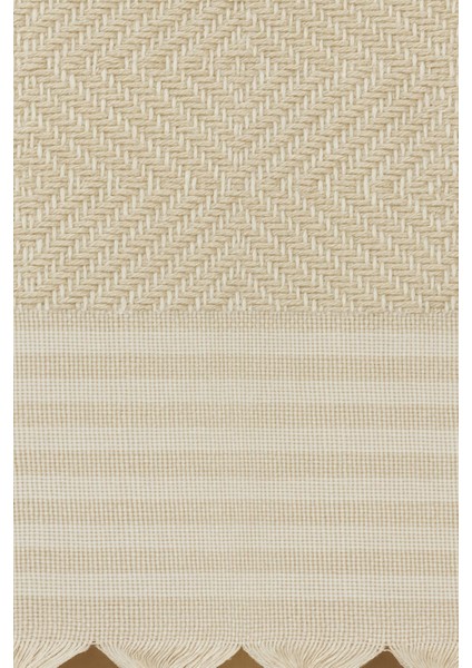 Alora – Pamuklu Püsküllü Örtü, Geometrik Desenli Koltuk ve Yatak Şalı 220X180 cm indirimleri