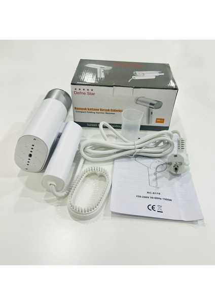 Katlanabilir Seyahat Buharlı Kırışık Giderici Ütü RC-6116 fırsatları