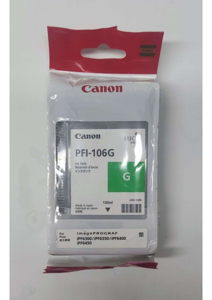 PFI-106G Yeşil Kartuş 130ML modelleri