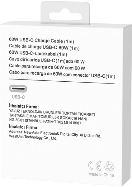 Mobilx 60W Type-C To Type-C Örgülü Şarj ve Data Kablosu (1m) – iPhone & Android Uyumlu modelleri