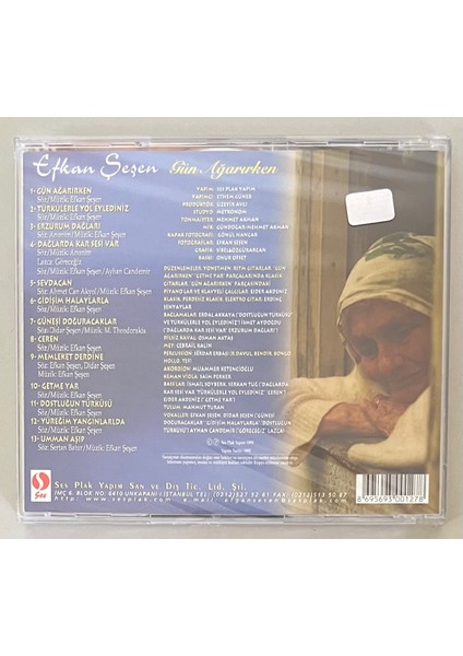 Efkan Şeşen Gün Ağarırken CD (Jelatininde Sıfır Orjnal Dönem Baskı Cd) fiyatları