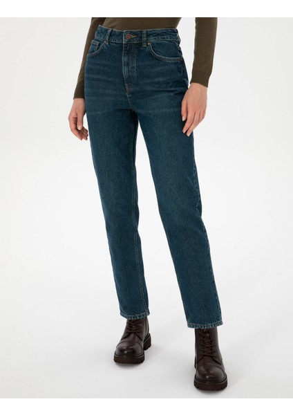 Kadın Koyu Indigo Jean Pantolon 50308396-VR089 fiyatları