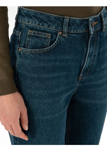 Kadın Koyu Indigo Jean Pantolon 50308396-VR089 indirimleri