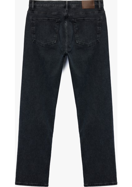 Normal Bel Pamuklu Straight Fit Jean Pantolon - Mark Jean fiyatları