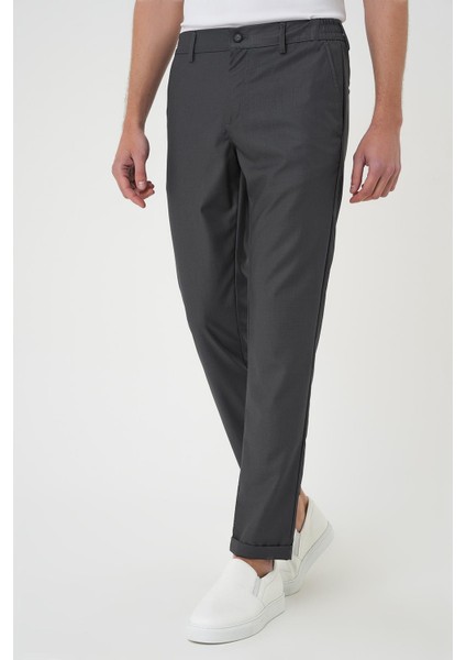 P 1165 Slim Fit Antrasit Klasik Pantolon fırsatları