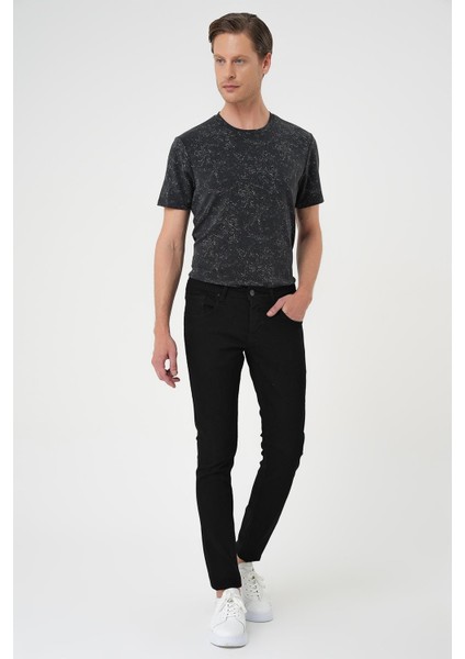 Denim 131 Slim Fit Beş Cepli Likralı Siyah Jean Pantolon modelleri