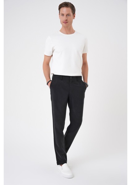 Comfort Beli Lastikli Rayon Karışımlı Siyah Jogger Pantolon P 1194 fiyatları