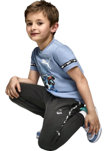 X Hot Wheels Erkek Çocuk Mavi Tişört fırsatları