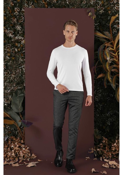 P 1138 Slim Fit Siyah Klasik Pantolon fiyatları