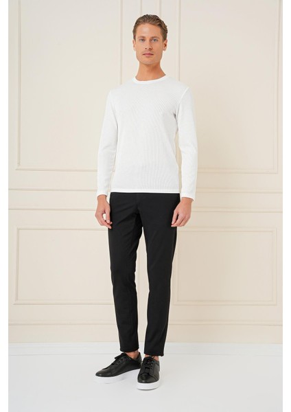 P 1163 Slim Fit Siyah Klasik Pantolon fiyatları