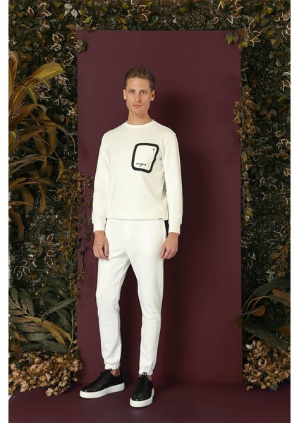 P 1140 Slim Fit Ekru Spor Pantolon fiyatları
