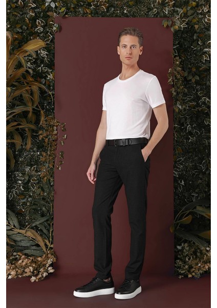 P 1141 Slim Fit Siyah Klasik Pantolon fiyatları