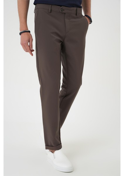 Comfort Fit Beli Lastikli Yan Cep Koyu Haki Jogger Pantolon P 1150 fırsatları