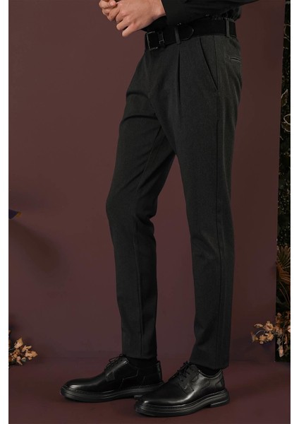 P 1131 Slim Fit Antrasit Spor Pantolon modelleri