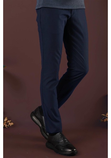 P 1136 Slim Fit Lacivert Klasik Pantolon indirimleri