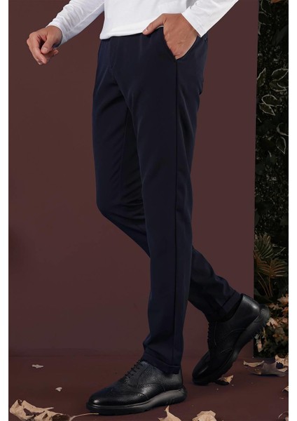 P 1135 Slim Fit Lacivert Spor Pantolon indirimleri