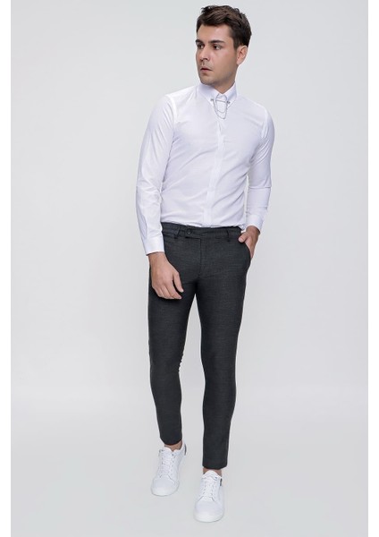 P 1086 Slim Fit Antrasit Spor Pantolon fiyatları