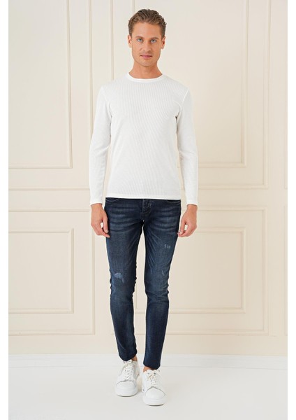 Denim Pnt 127 Lacivert Jean Pantolon
